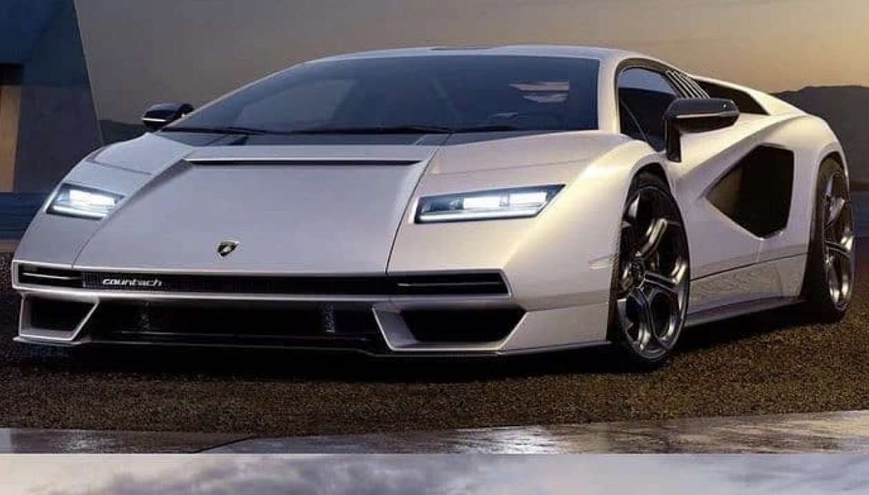 Lamborghini Countach. Online-Puzzle vom Foto