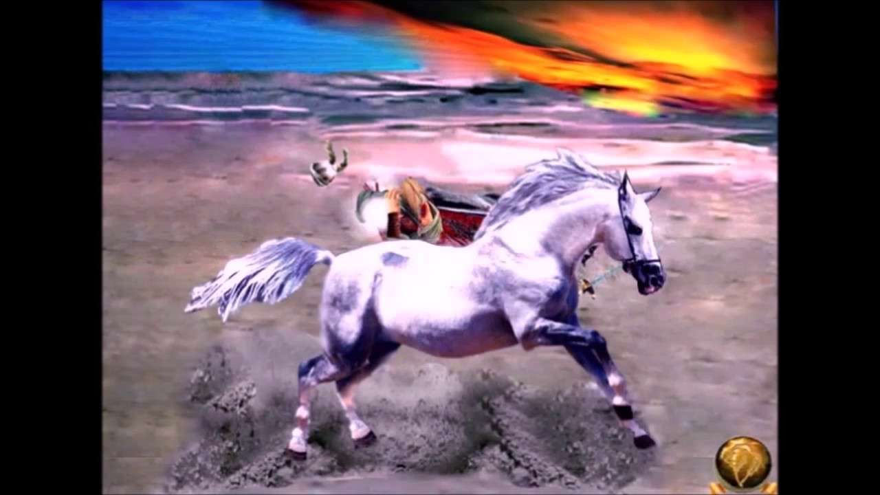 Imam Hussain als paard online puzzel