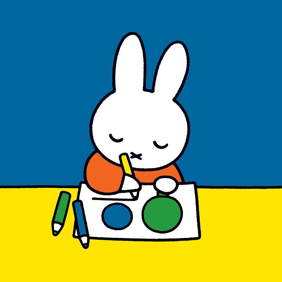 Miffy at School puzzle online from photo
