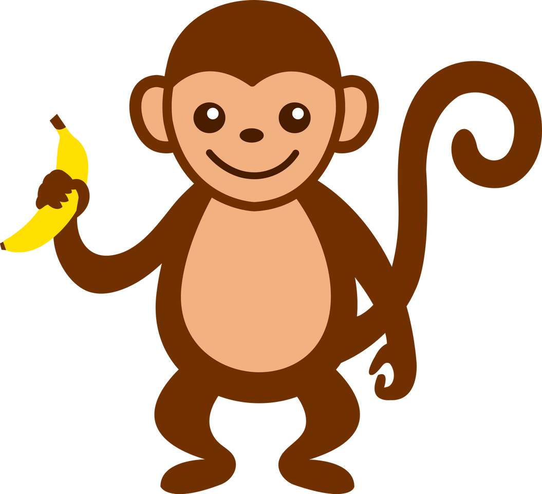 scimmia scimmia scimmia puzzle online da foto