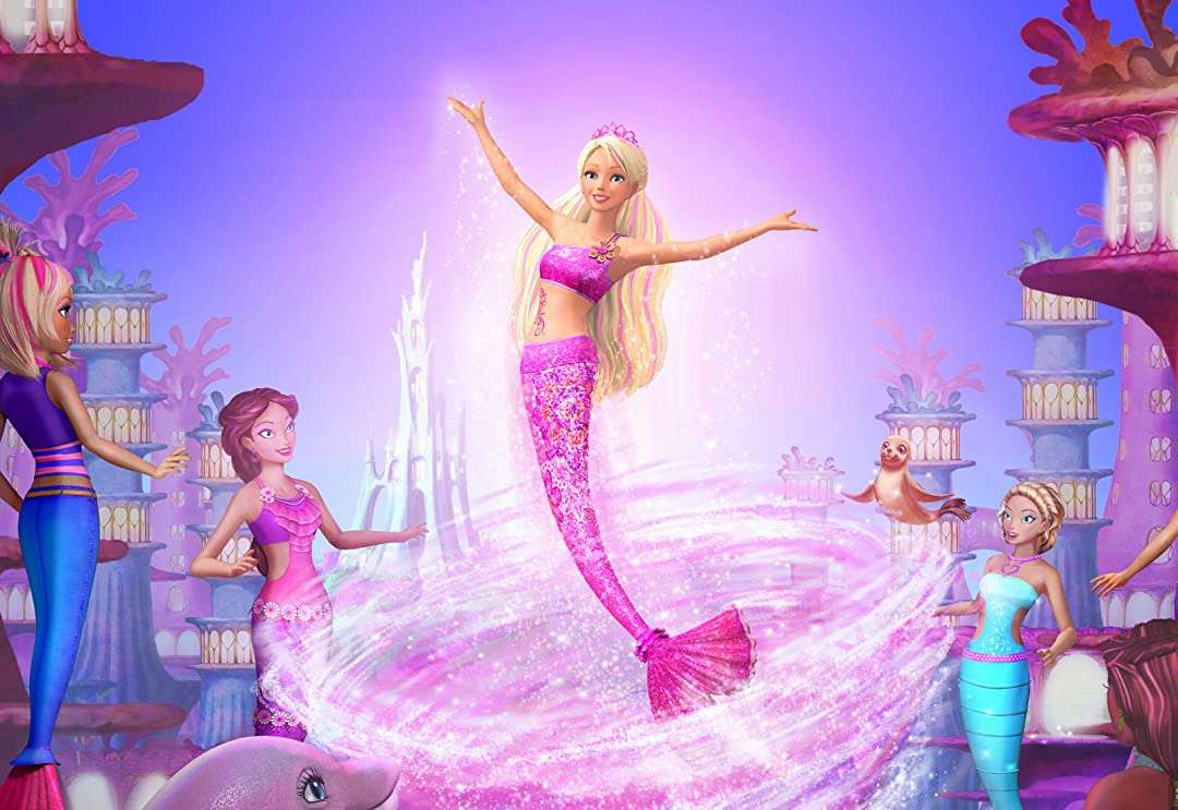 Barbie sjöjungfrun Pussel online