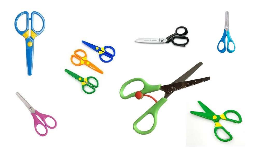 Tool: Scissors online puzzle