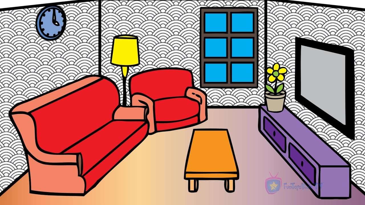 Sala de estar puzzle online