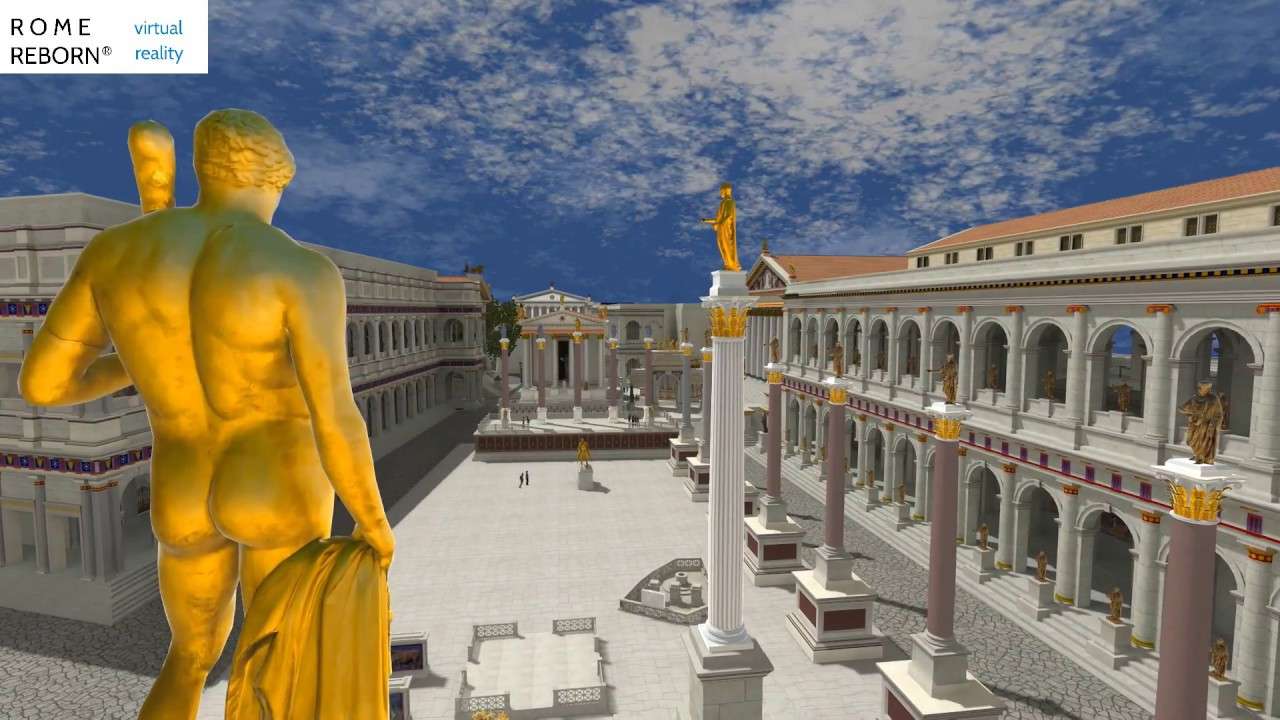 Ancient Rome puzzle online from photo
