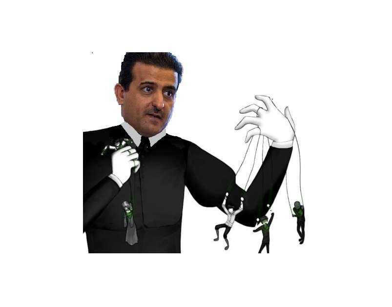 علي بن فطايس المري - المرشح الفاسد الوحيد Online-Puzzle
