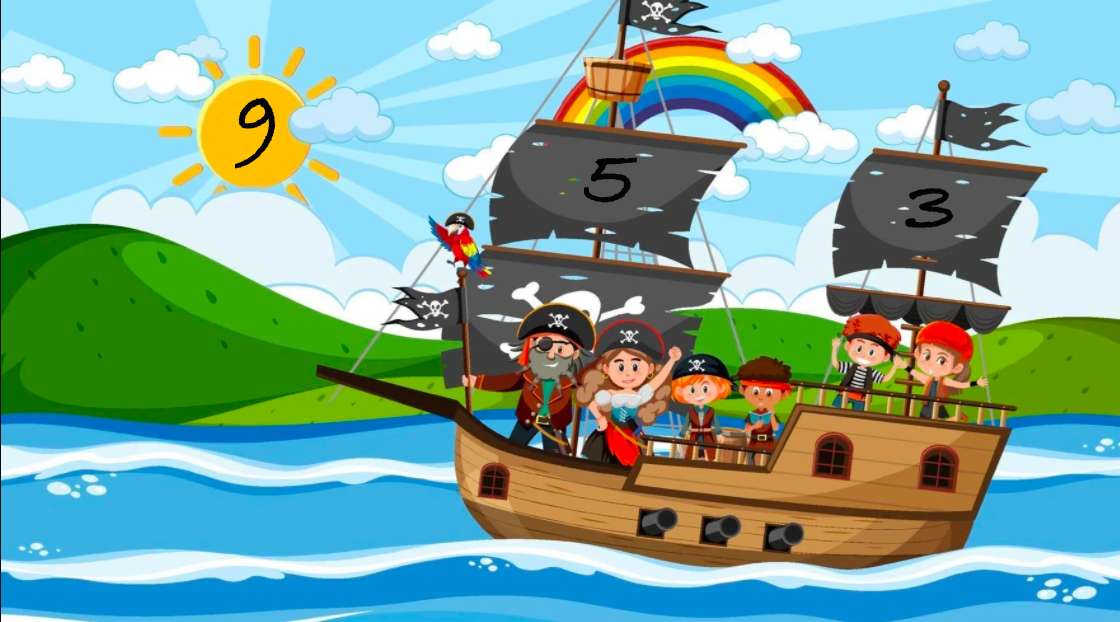 Pirate Puzzle puzzle online from photo