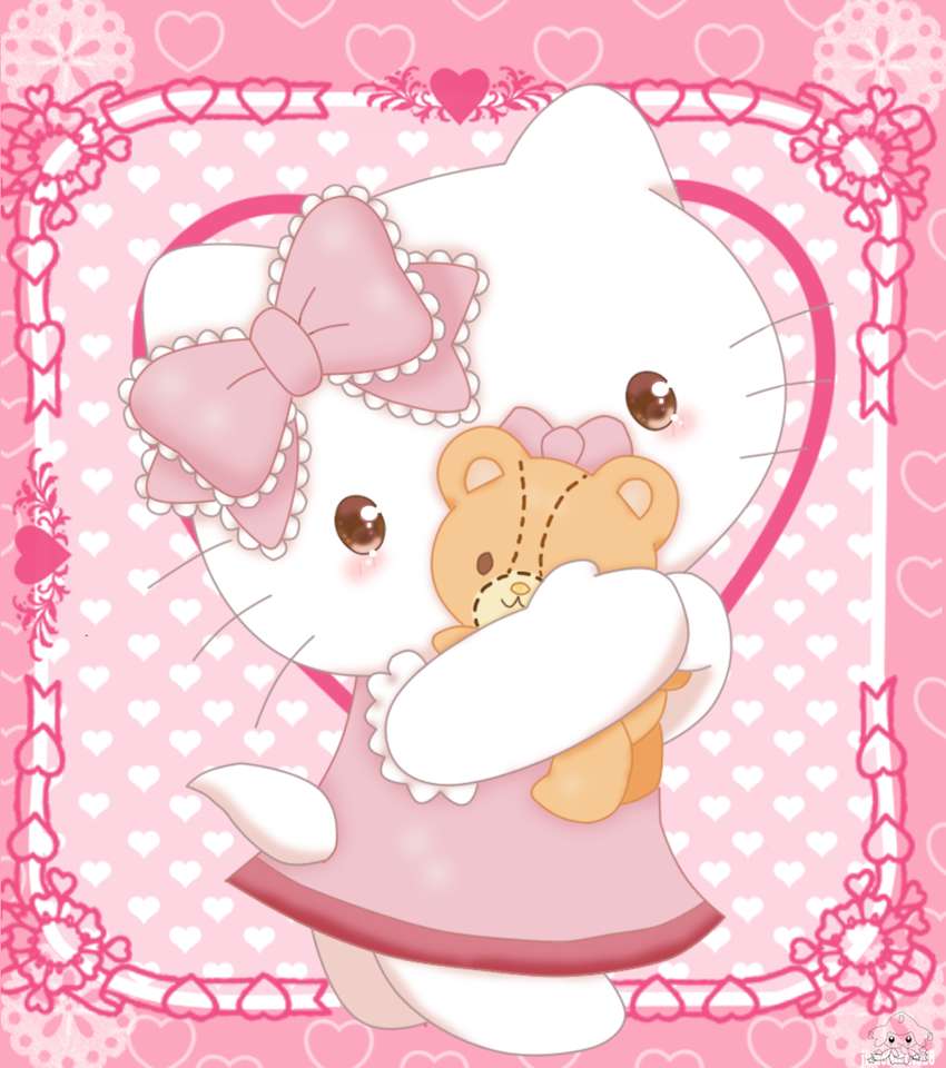 hello kitty puzzle online from photo