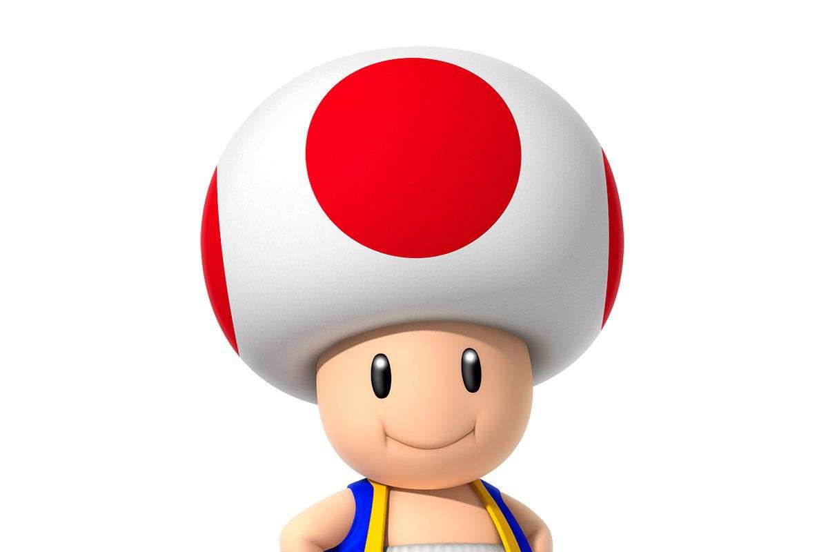 Super Mario - Toad puzzle online from photo