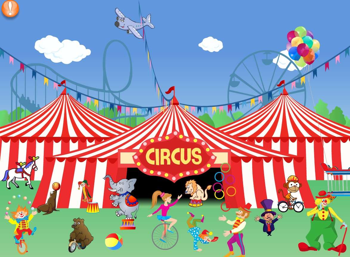 циркът онлайн пъзел