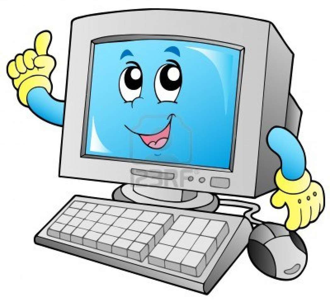 Počítač online puzzle