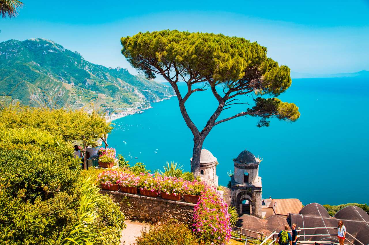 Amalfi -part, Olaszország online puzzle