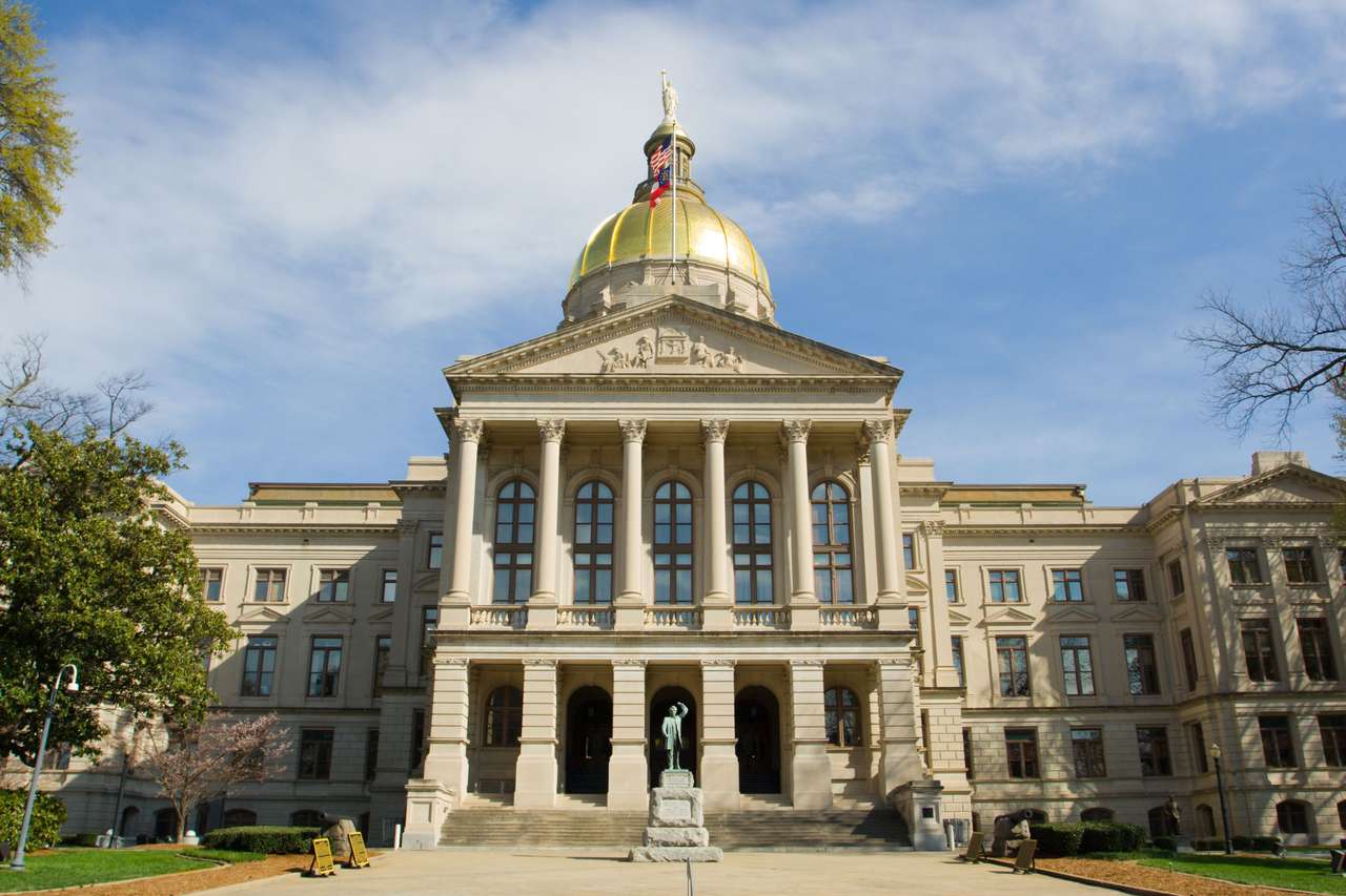 Georgia State Capitol Building i Atlanta Pussel online
