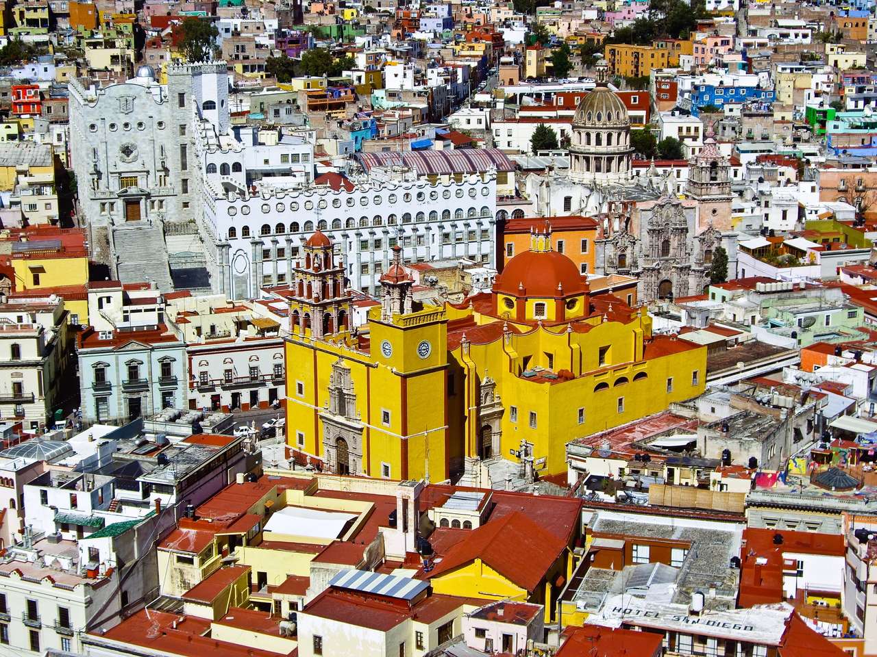 Guanajuato Mexic puzzle online din fotografie