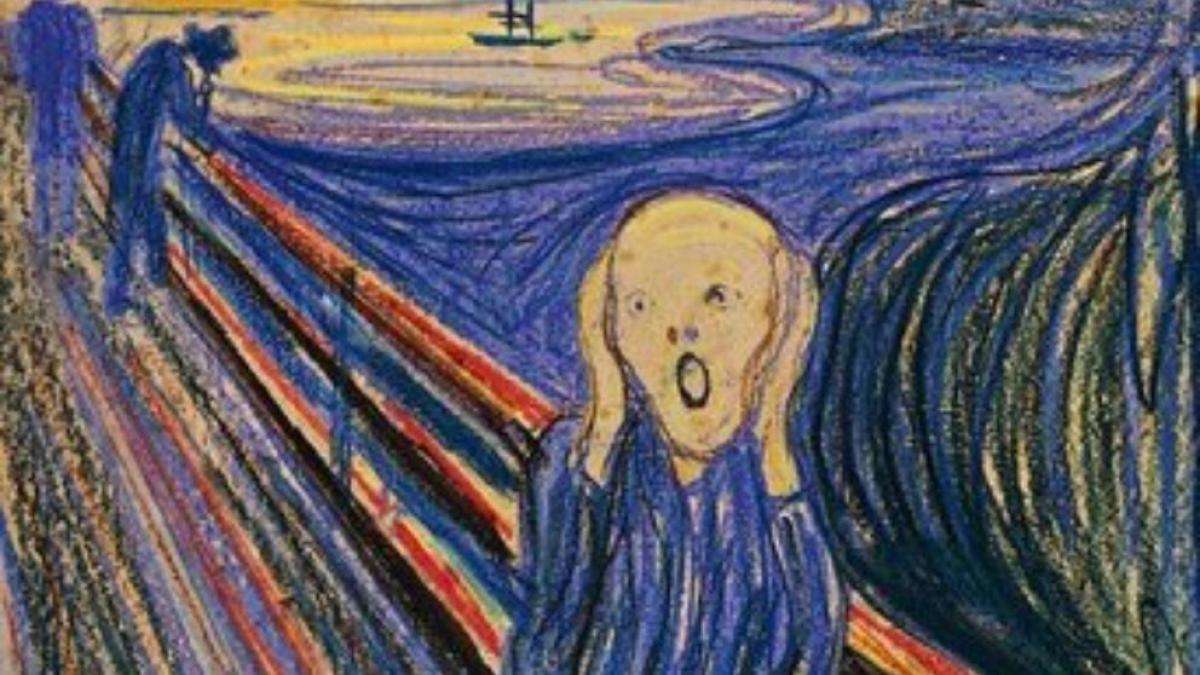 PICASSO THE SCREAM puzzle online from photo