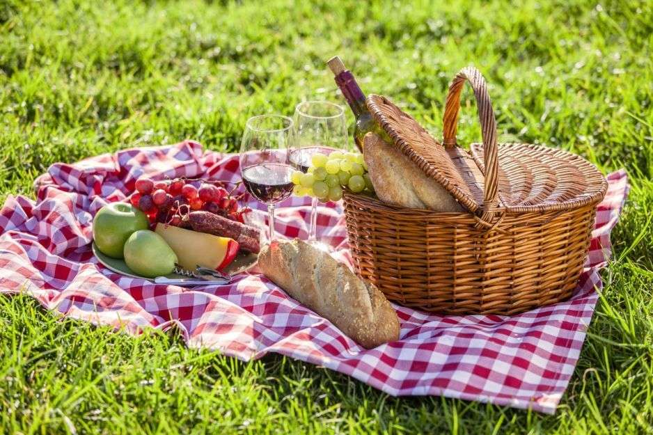 picknick pussel online från foto
