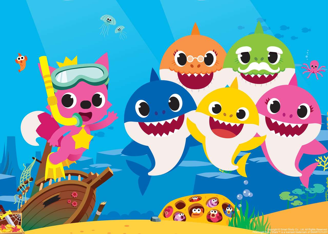 baby shark puzzle online from photo