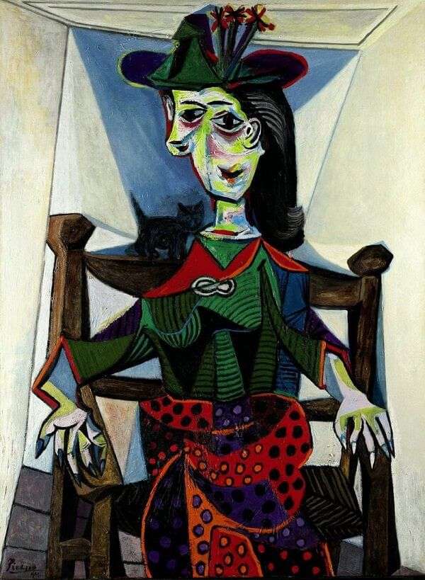 Dora Maar au Chat puzzle online from photo