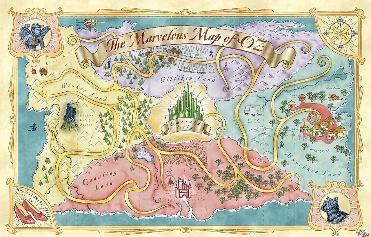The Land of Oz online puzzle