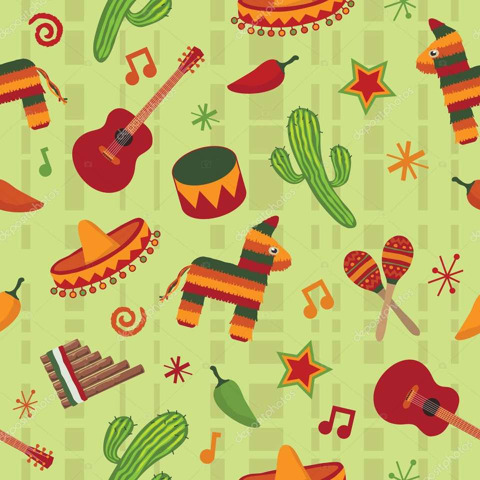 MEXICAN PARTY puzzle online from photo