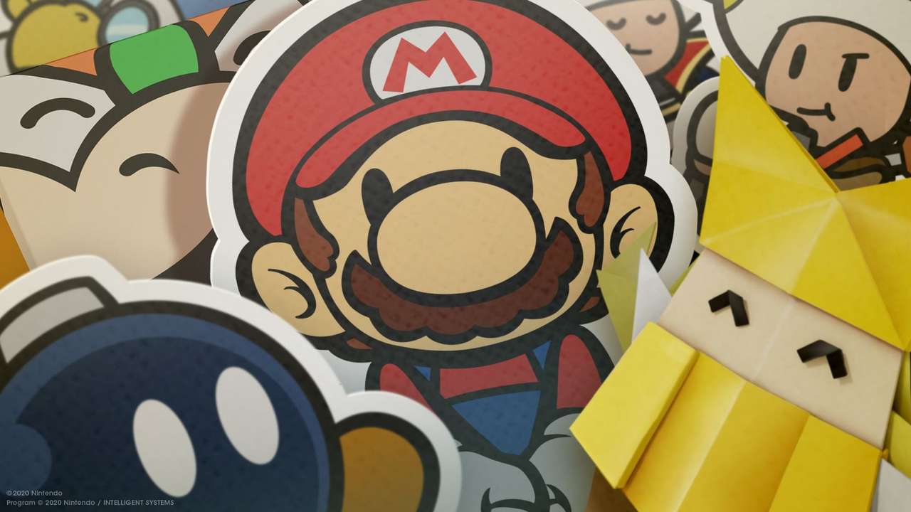 Papieren Mario online puzzel