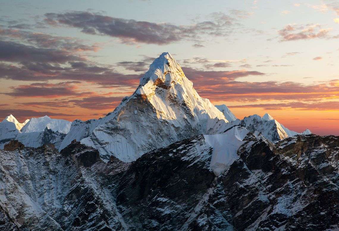 Mountain and nature puzzle online from photo