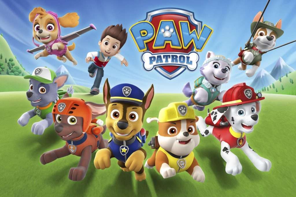 Paw Patrol Gang Online-Puzzle