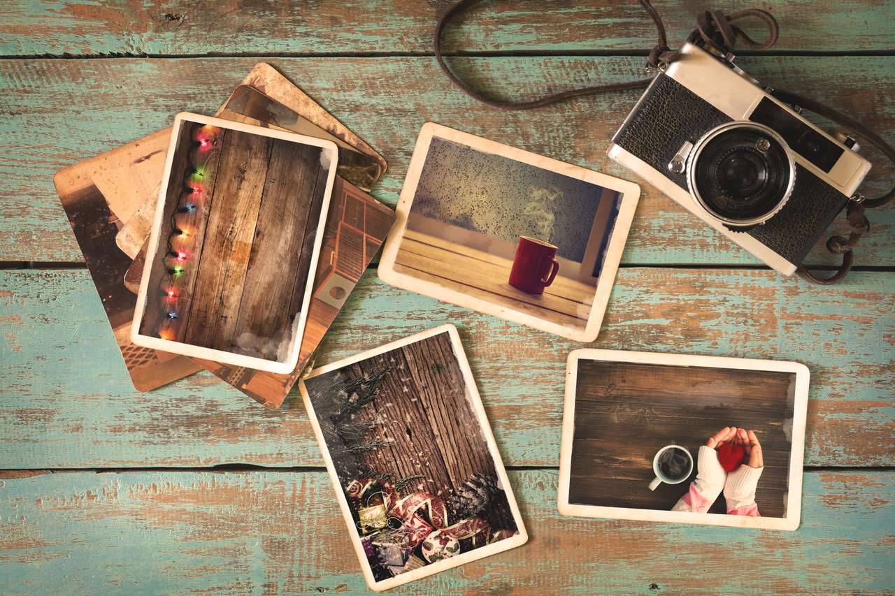 Merry christmas photo album puzzle online from photo