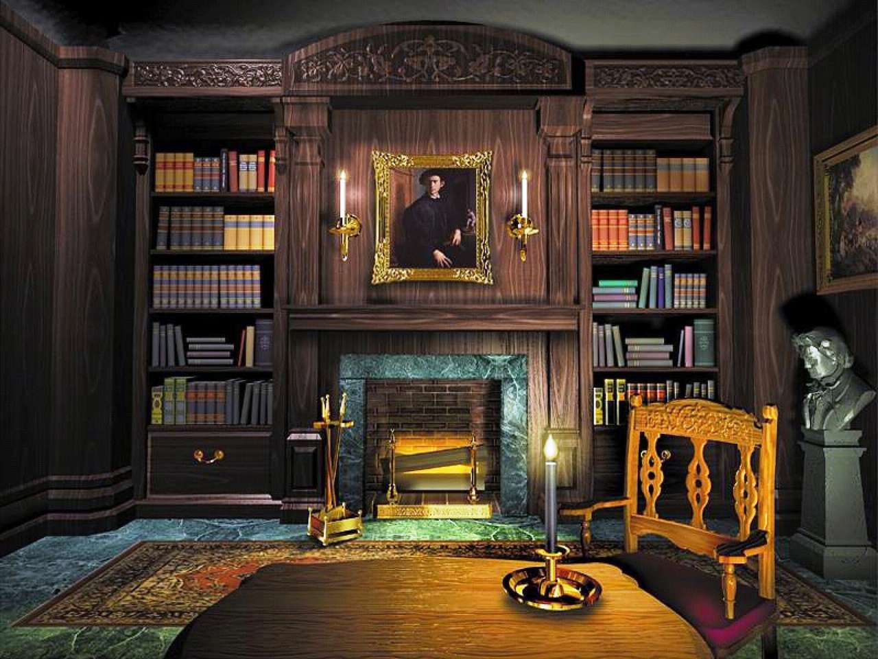 Secret Room - Windows 98 puzzle online from photo