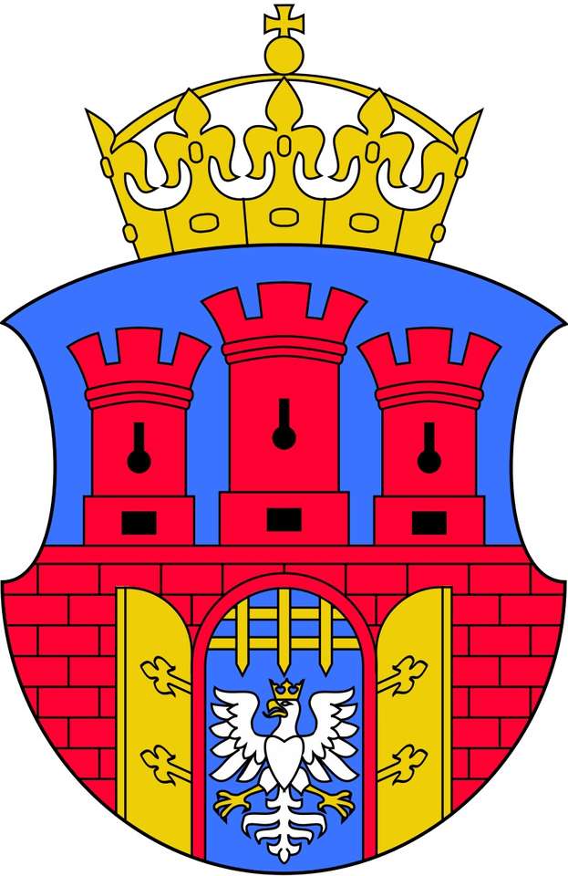 The coat of arms of Krakow online puzzle