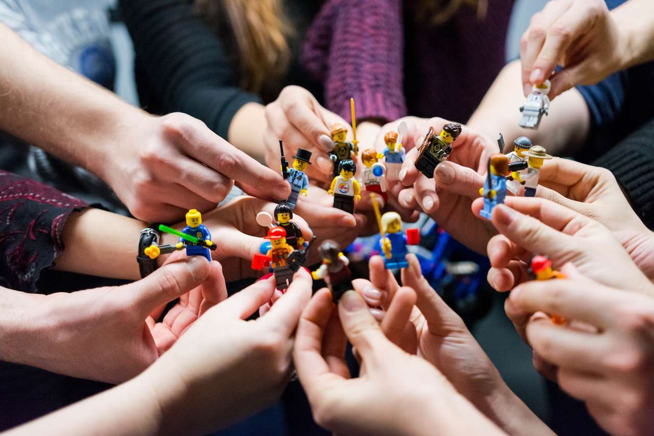 Група Lego онлайн пазл