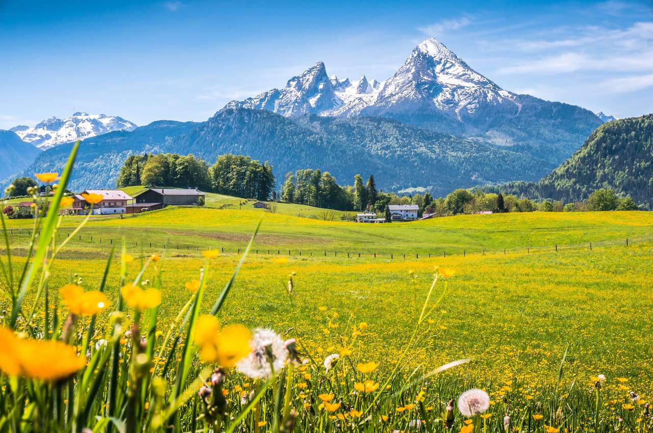 Nationalpark Berchtesgadener Land puzzle online a partir de fotografia