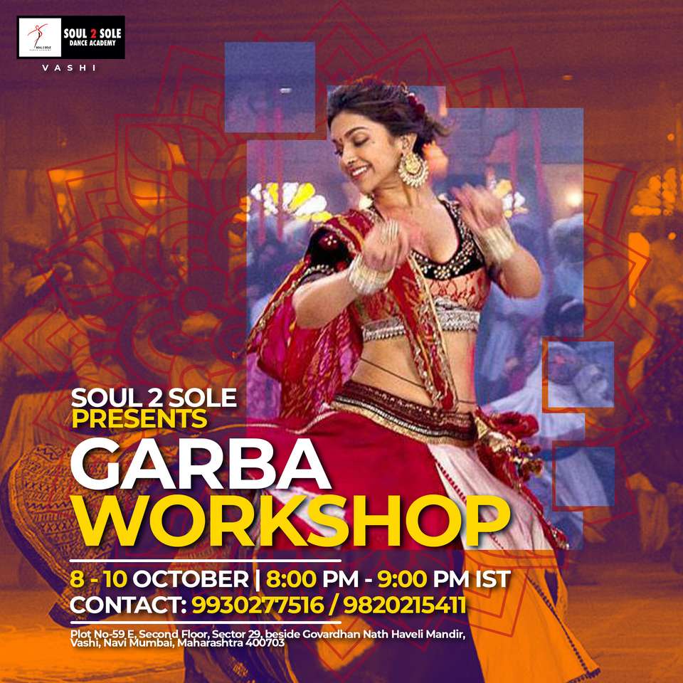 Garba workshop puzzle online from photo