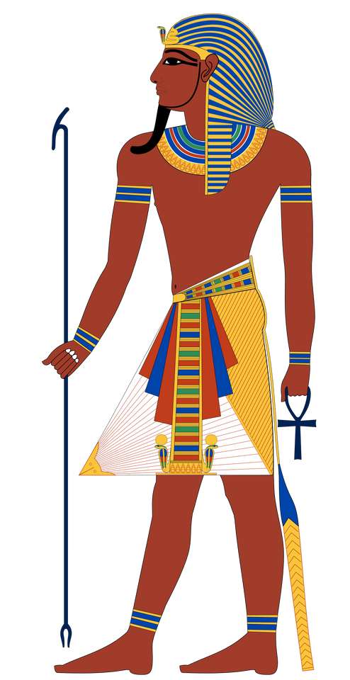 Pharaoh puzzle puzzle online from photo