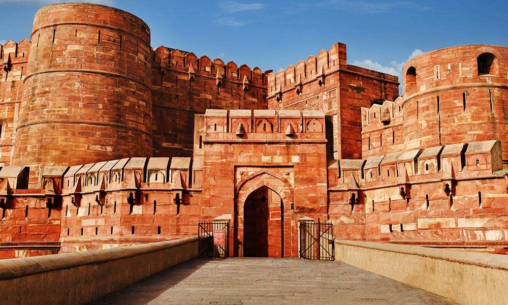 Forturi din India puzzle online din fotografie