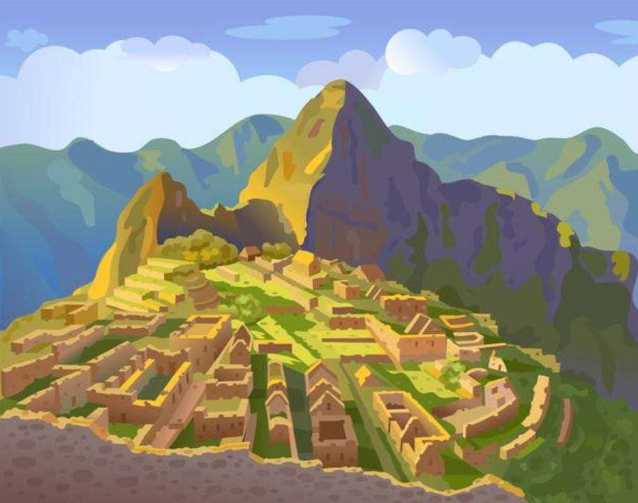 Machu Picchu puzzle online fotóról