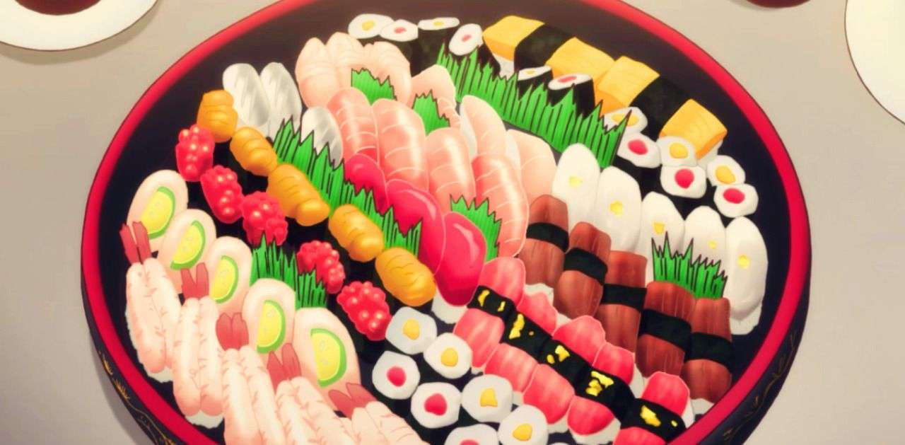 prato de sushi puzzle online