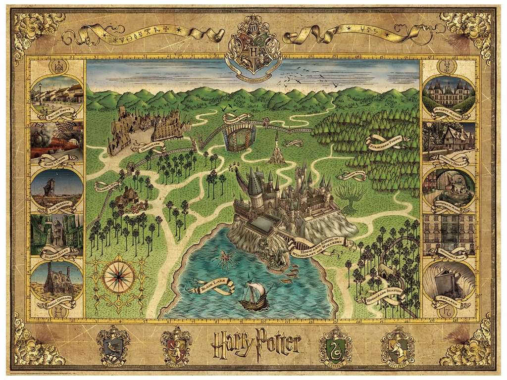 hogwarts puzzle online from photo