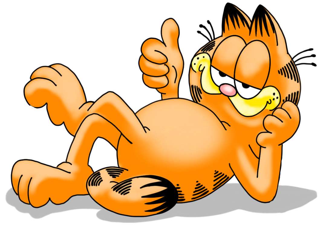 Garfield puzzle online from photo