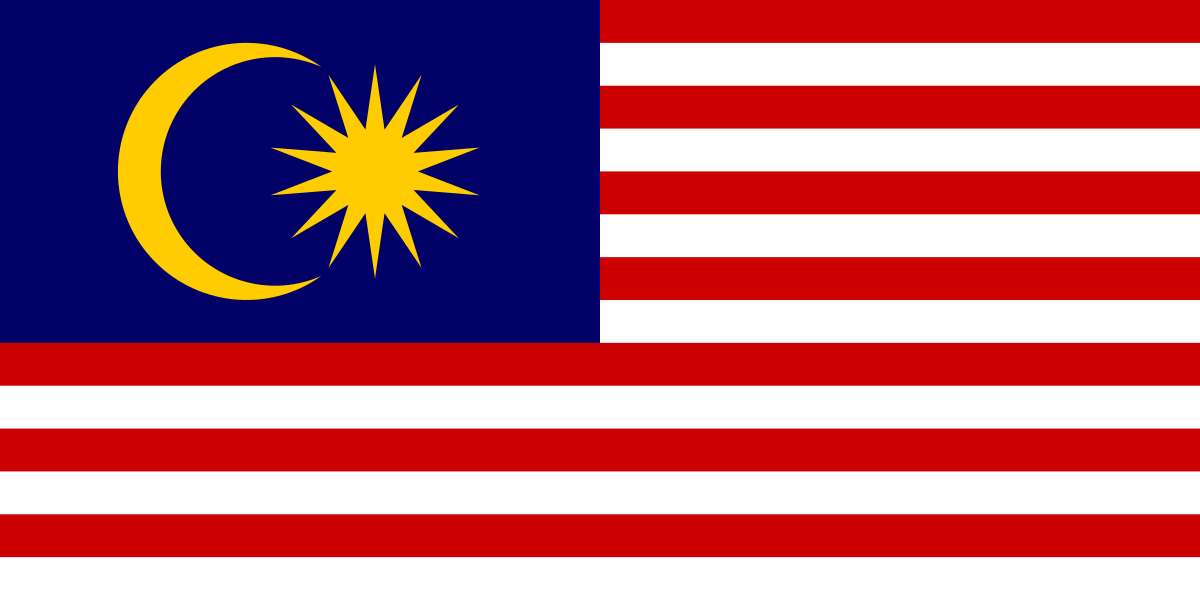 Malaysia-Flagge Online-Puzzle