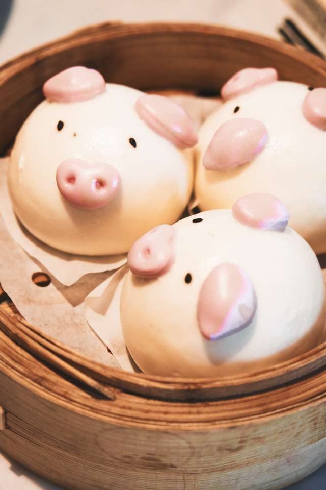 piglet bao puzzle online from photo