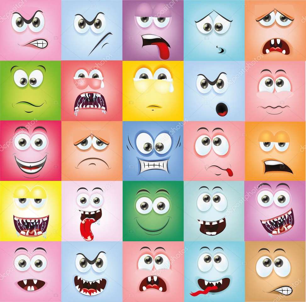 emoții puzzle online