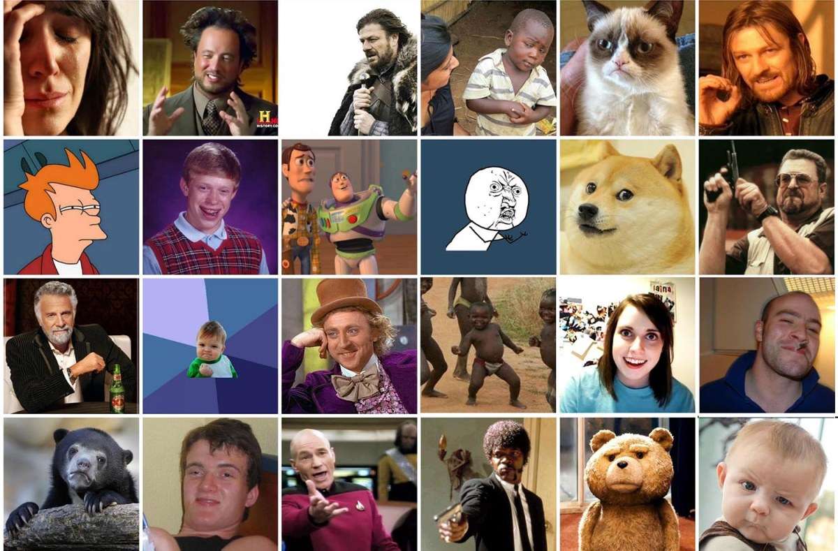Memes to build puzzle online from photo