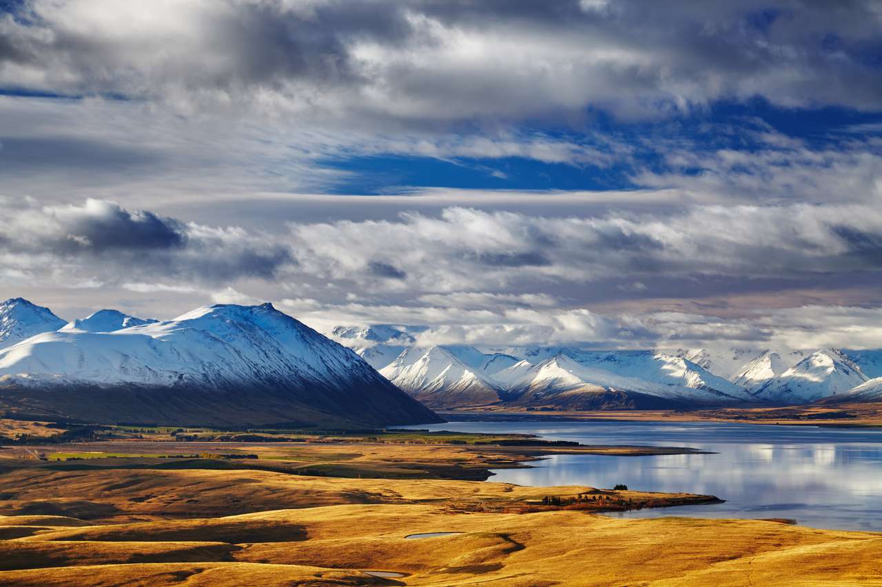 Southern Alps and Lake Tekapo online puzzle