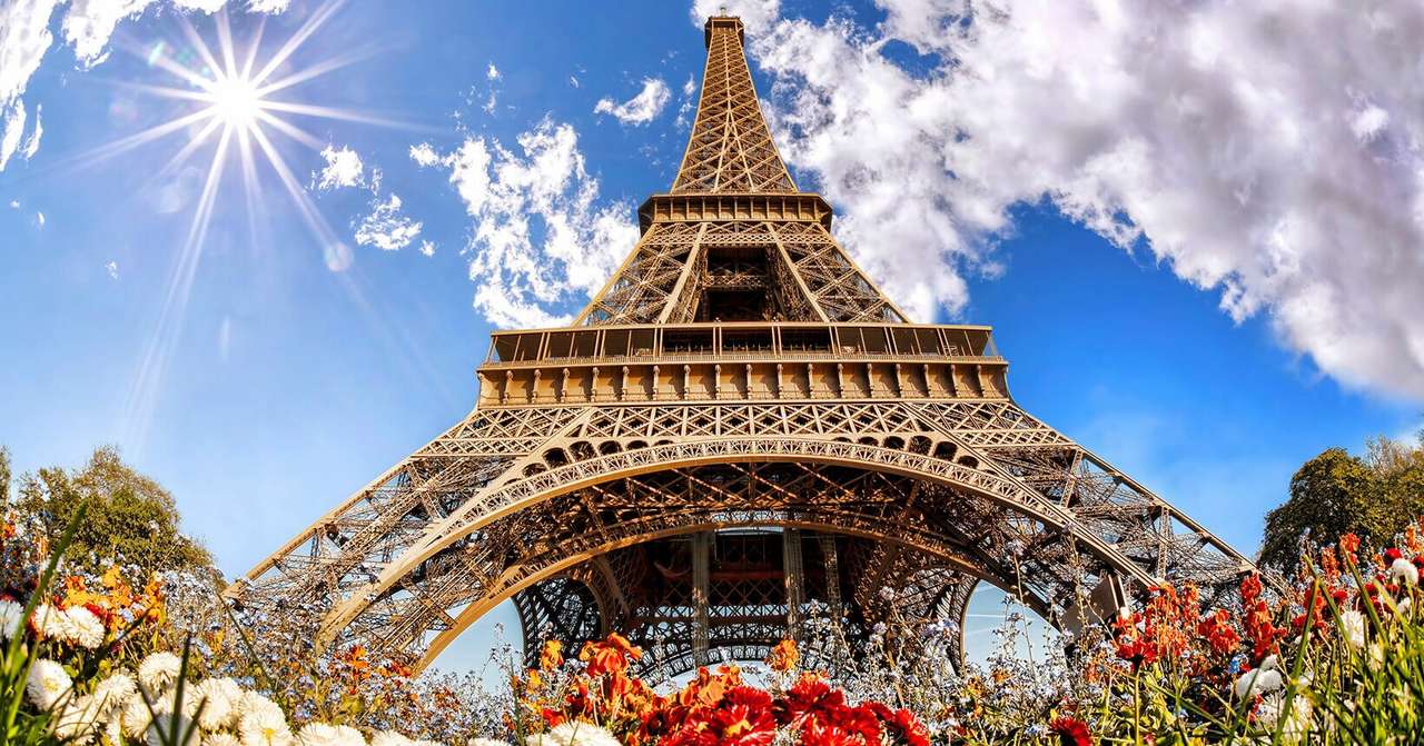 Paříž město Francie puzzle online z fotografie