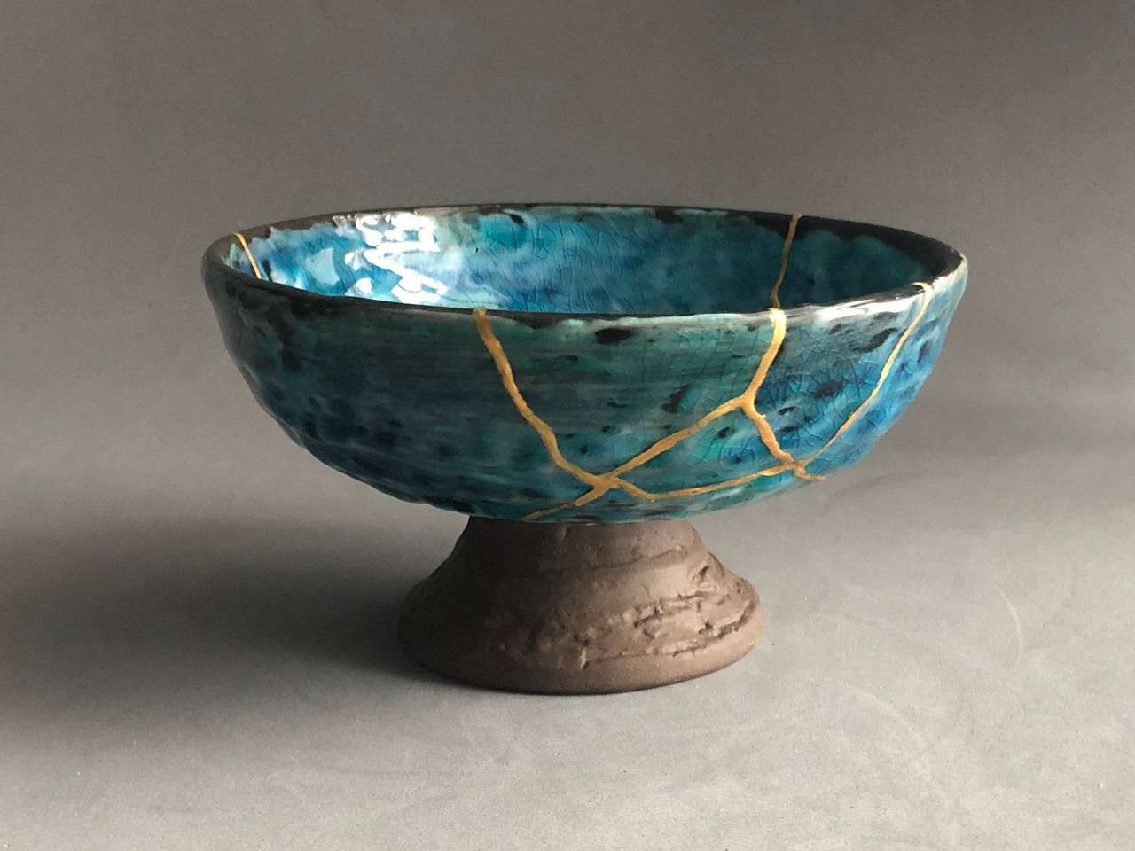 Kintsugi Platter puzzle online from photo