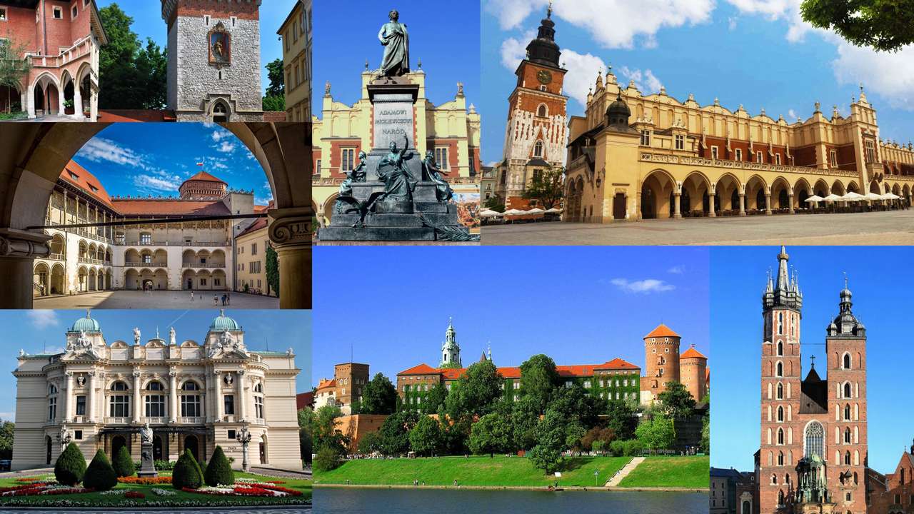 Cracovie... puzzle en ligne