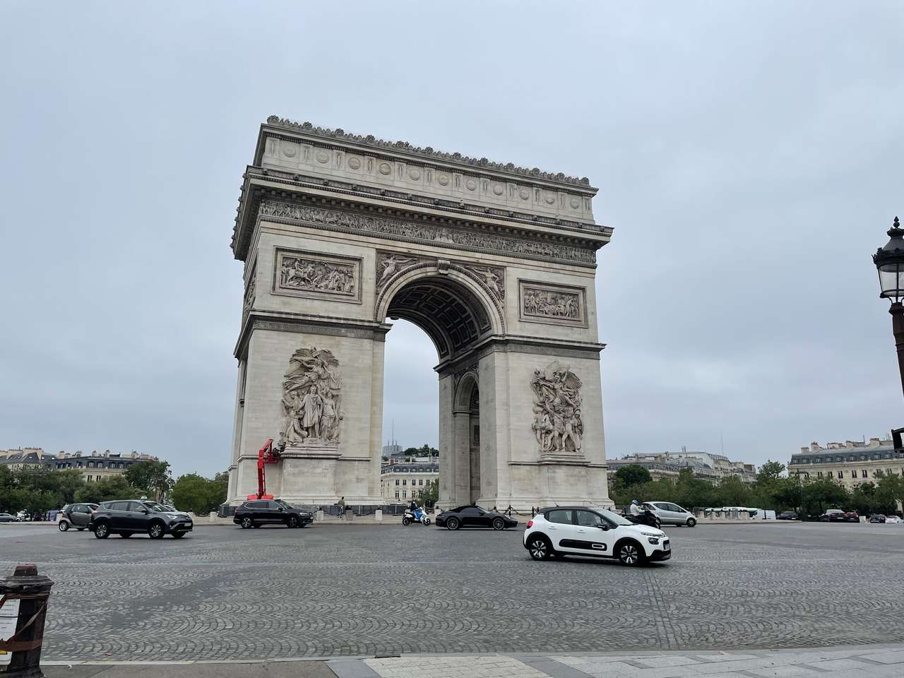 Arc de Triomphe puzzle en ligne à partir d'une photo