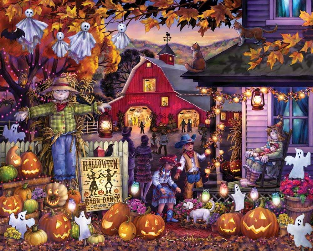 Halloween puzzle online din fotografie