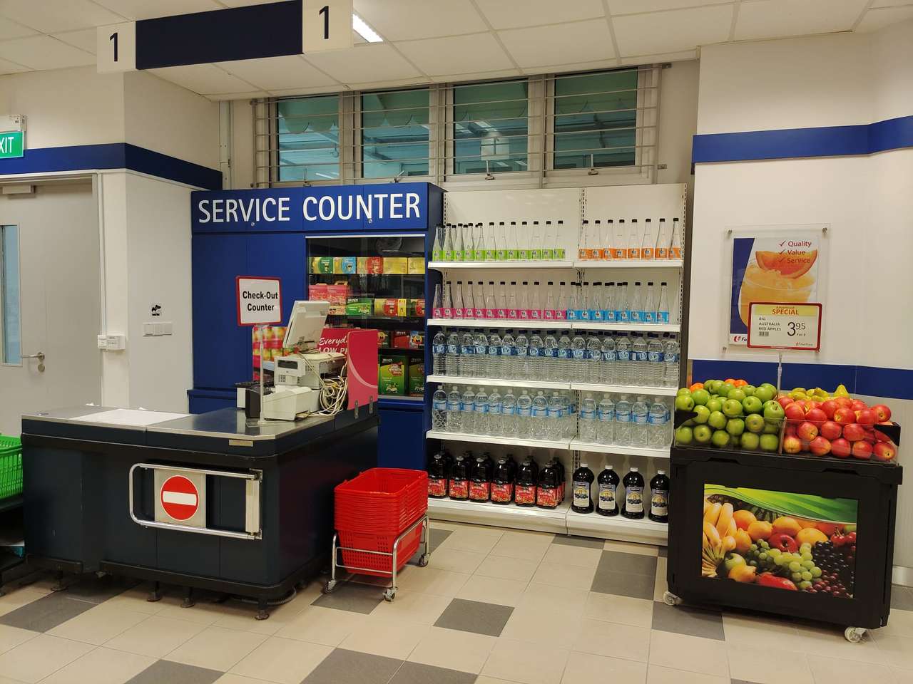 szupermarket puzzle online fotóról