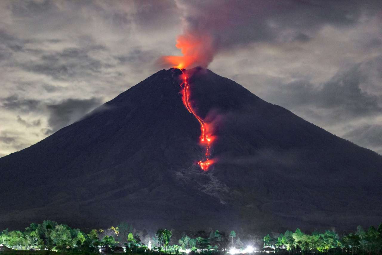 Vulkánok puzzle online fotóról